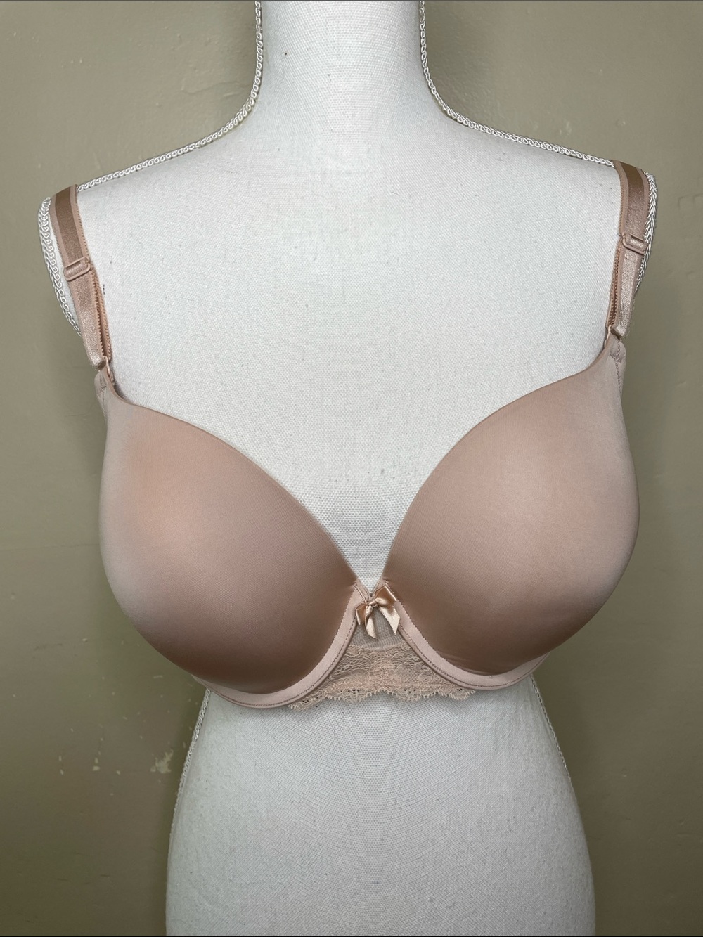 TORRID Nude Perfect Coverage Push-Up Smooth Cup Underwire Bra 40C